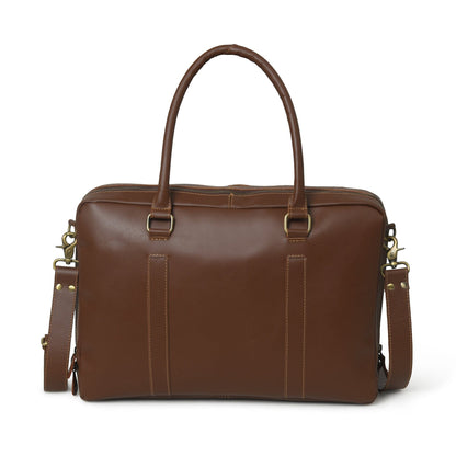  Leather Laptop Office Briefcase