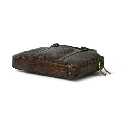 The Briefcase Croco Design 9999