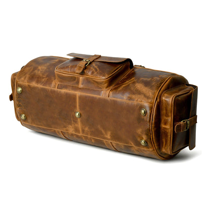 buy leather duffle bags online