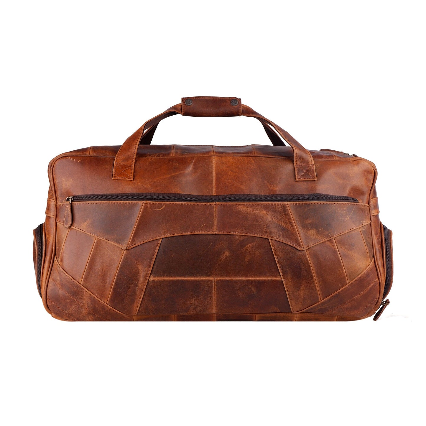 men leather duffle bag