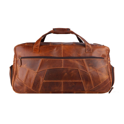 men leather duffle bag