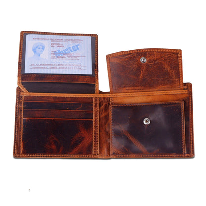 Buy Handmade Men Leather Wallet in USA