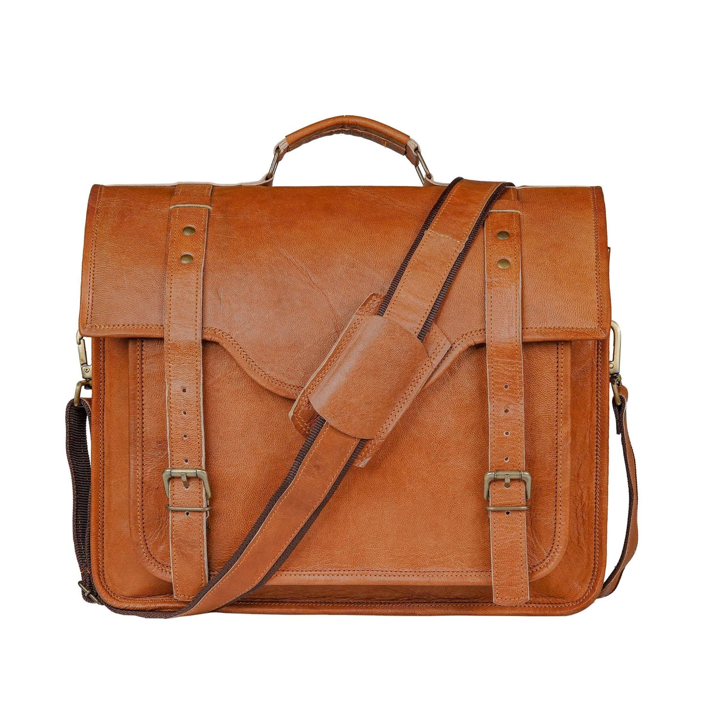 Shop Leather Crossbody Messenger Bag from Classy Leather Bags