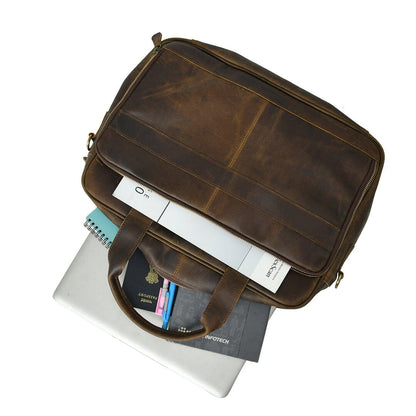 Leather Office Briefcase