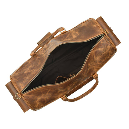 buy leather duffle bags online