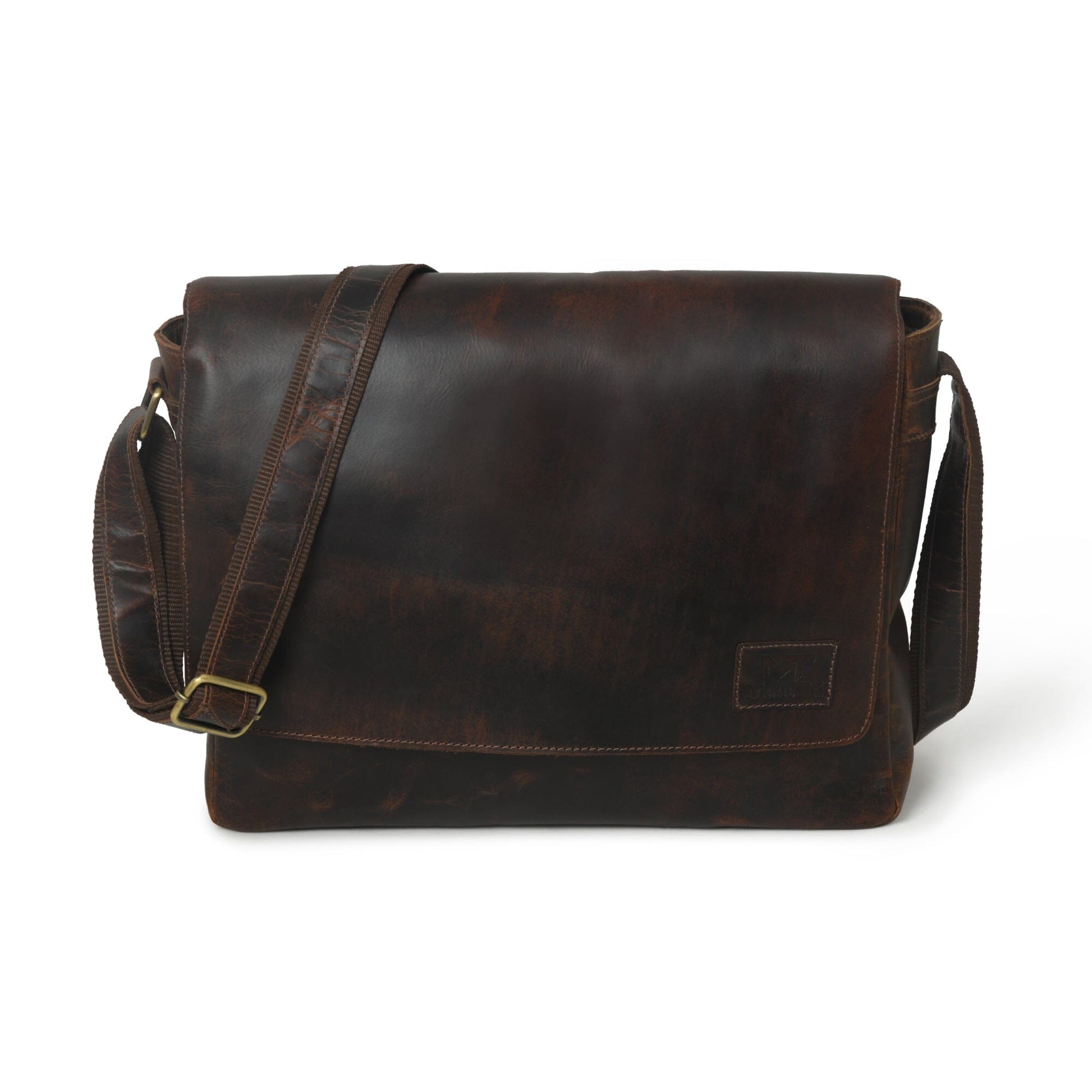 Leather Messenger Bag