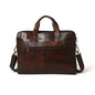 Sleek Italian Brown Laptop Bag 9999