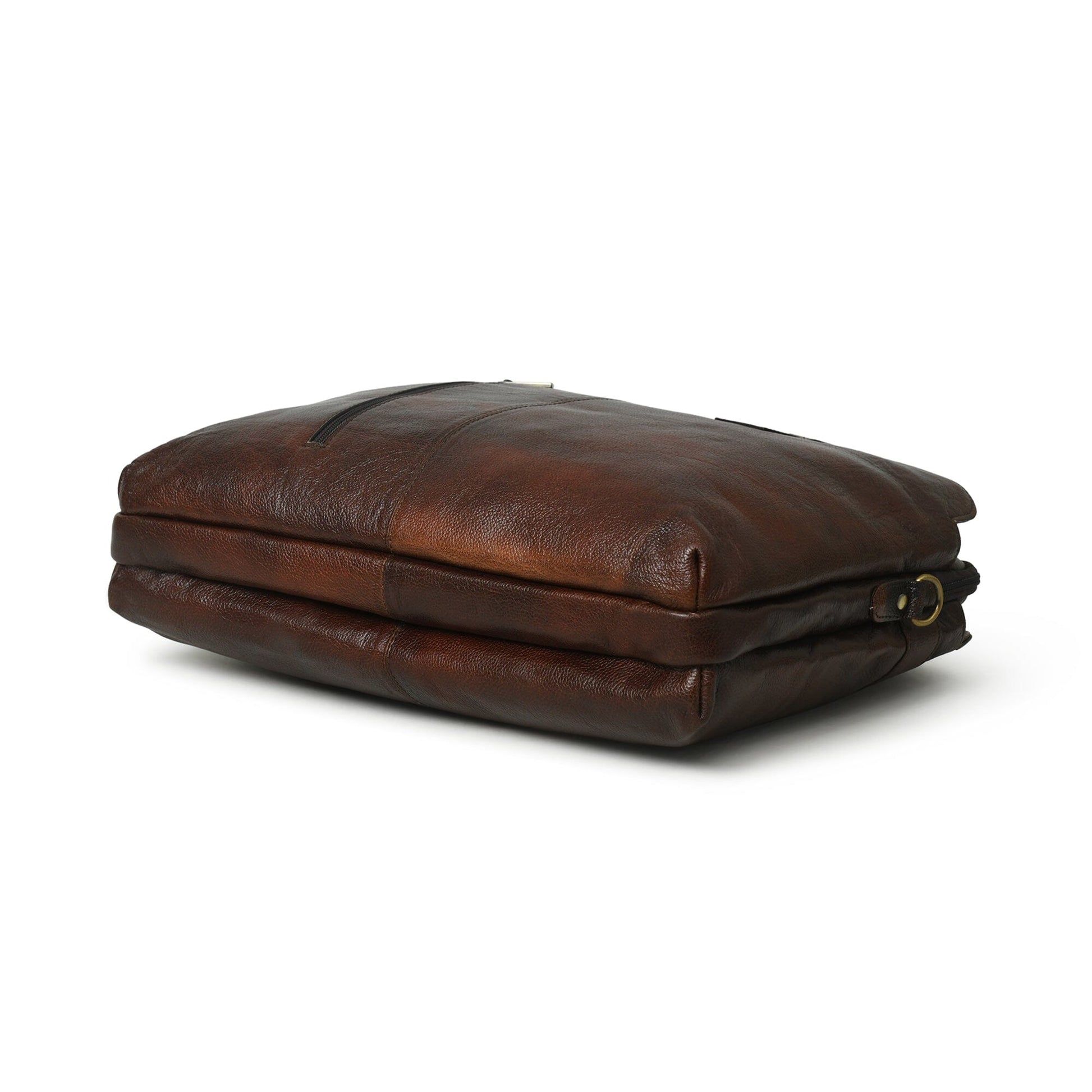 Sleek Italian Brown Laptop Bag 9999