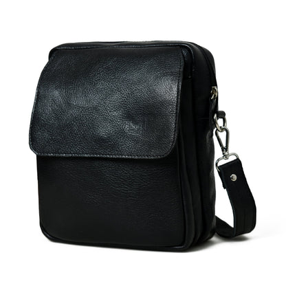 Enzo Black Side Messenger