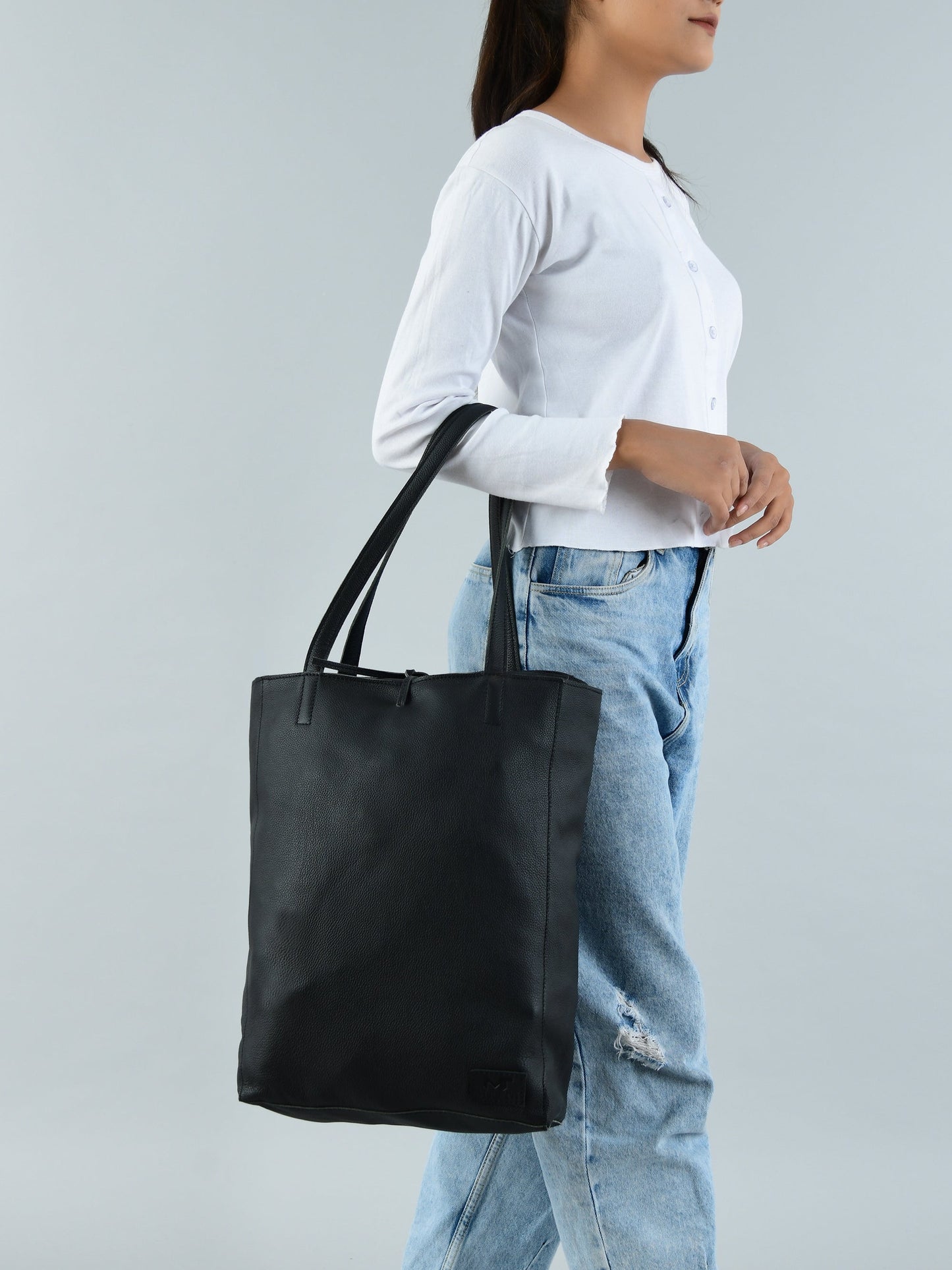 Sydney Black Shopper Tote