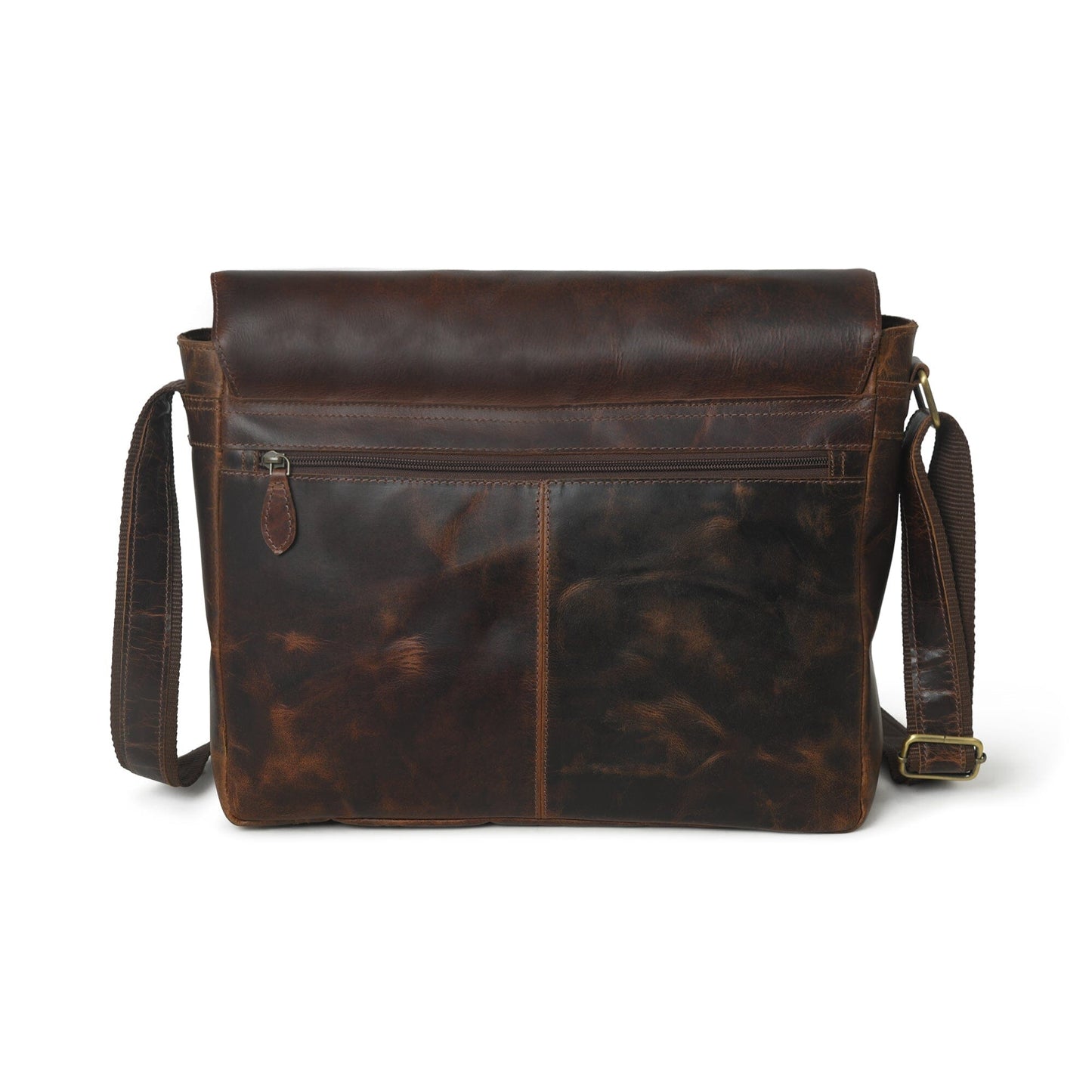 Leather Messenger Bag