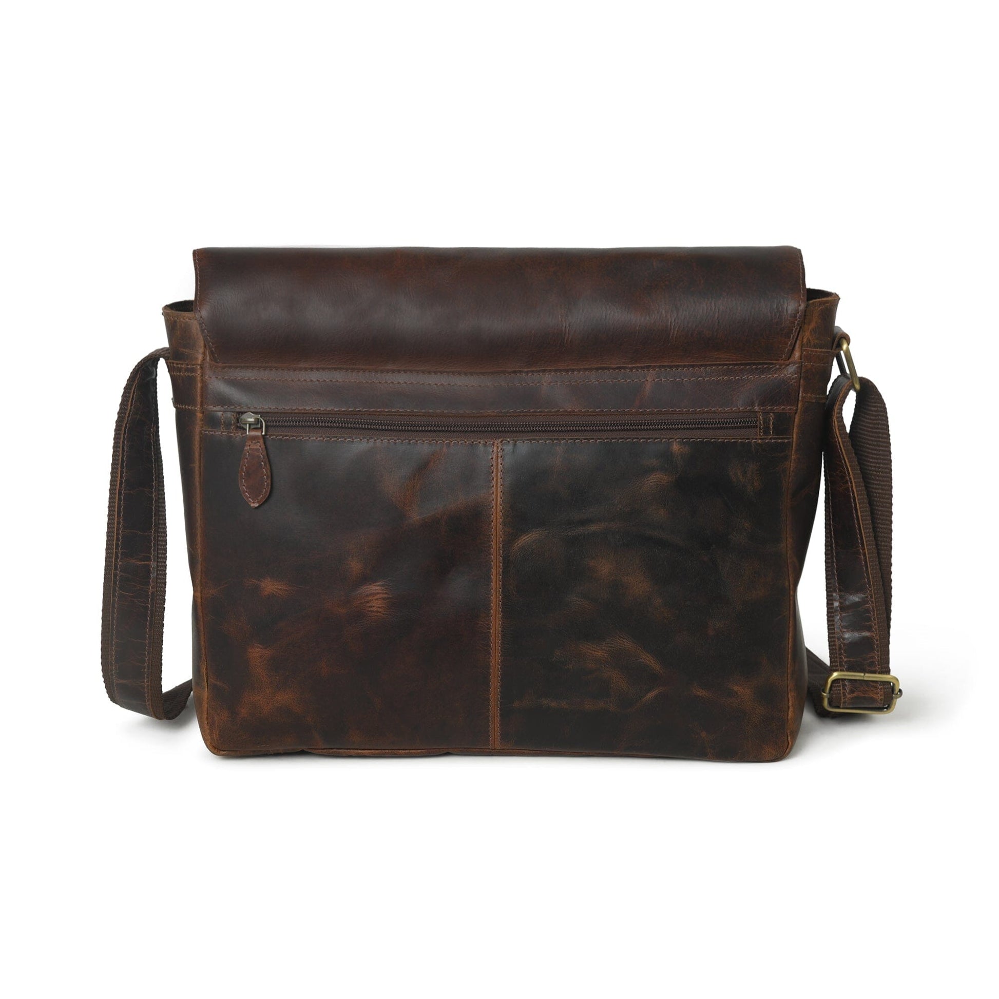 Leather Messenger Bag