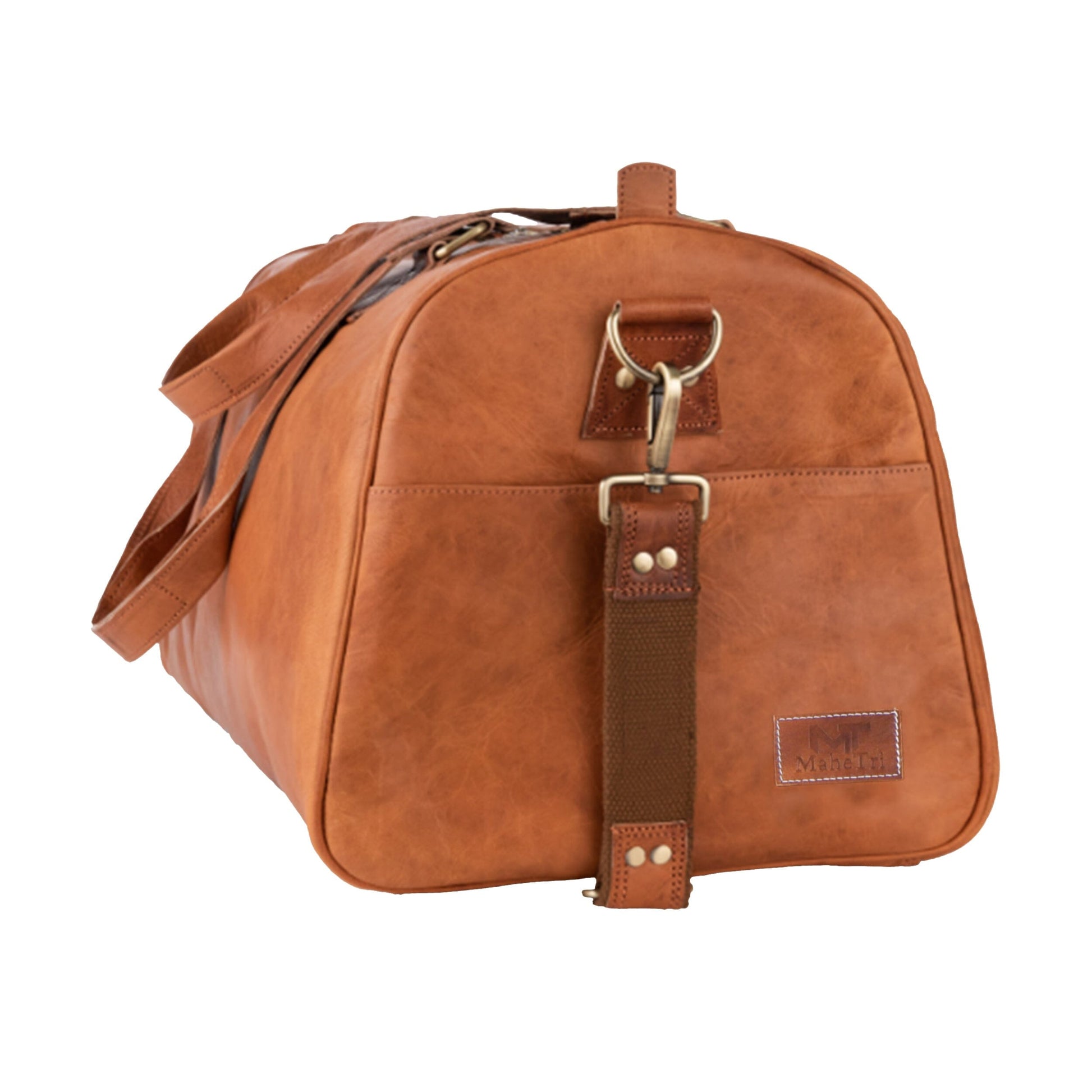 leather duffle bag for men