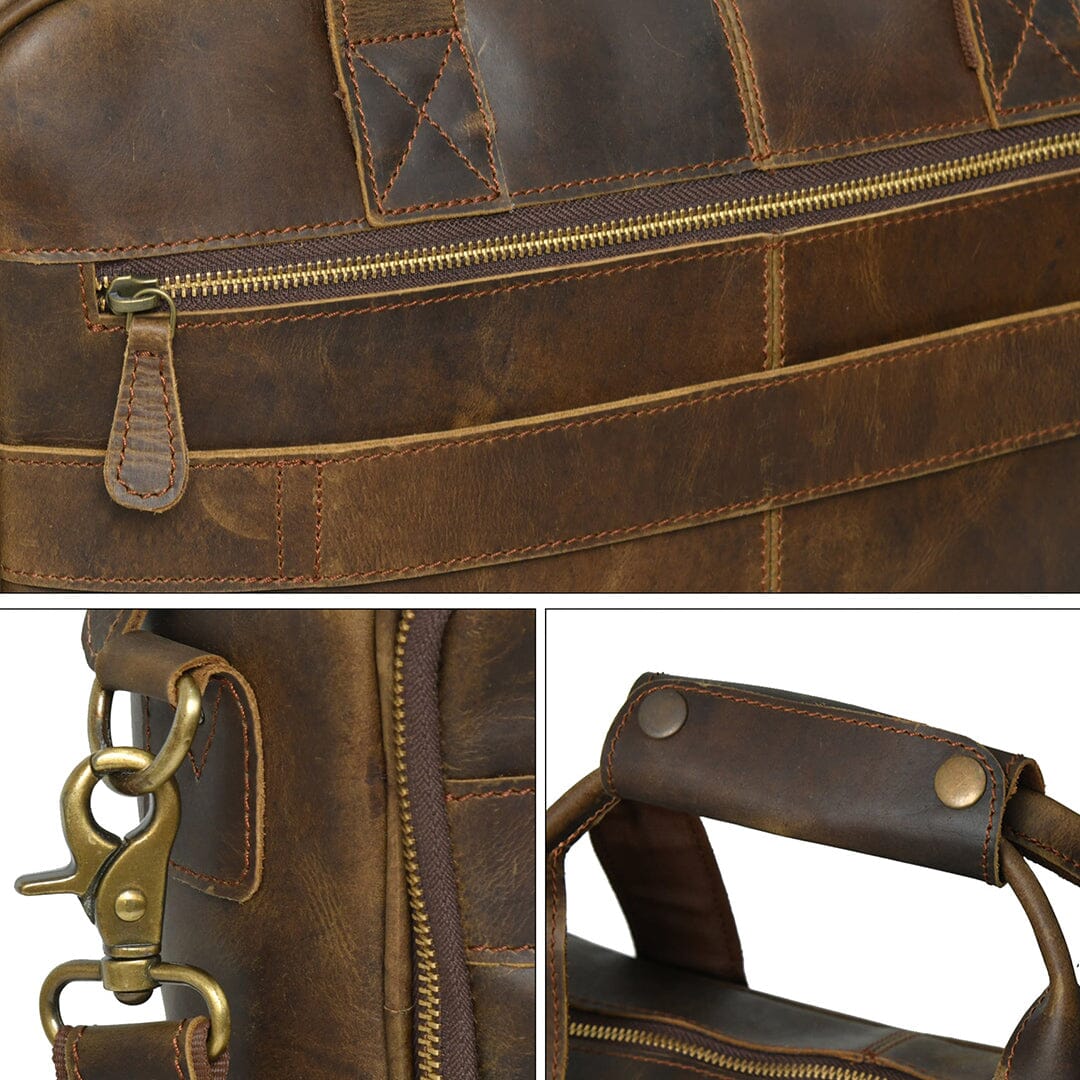 Leather Office Briefcase