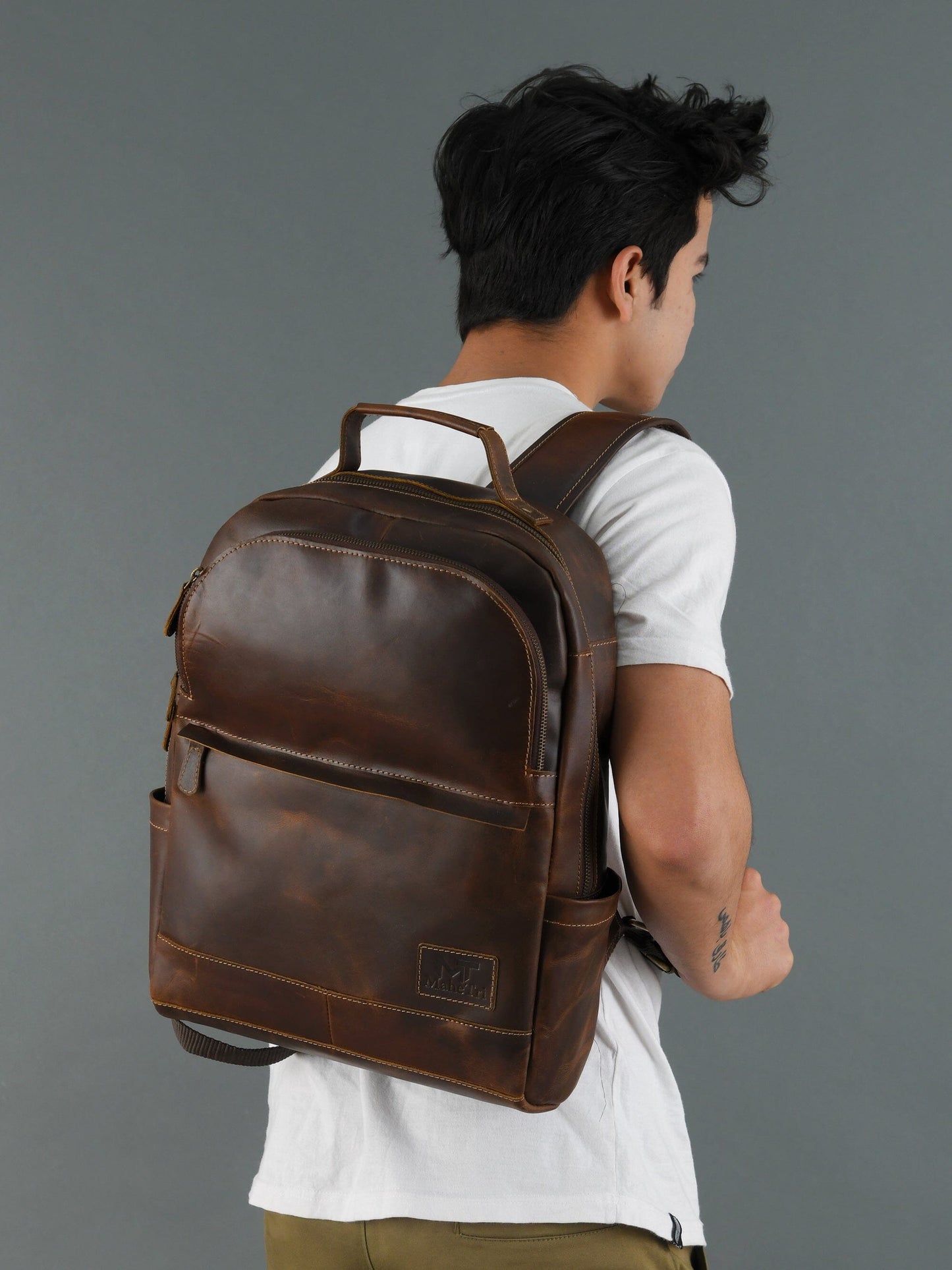 Leather Backpack