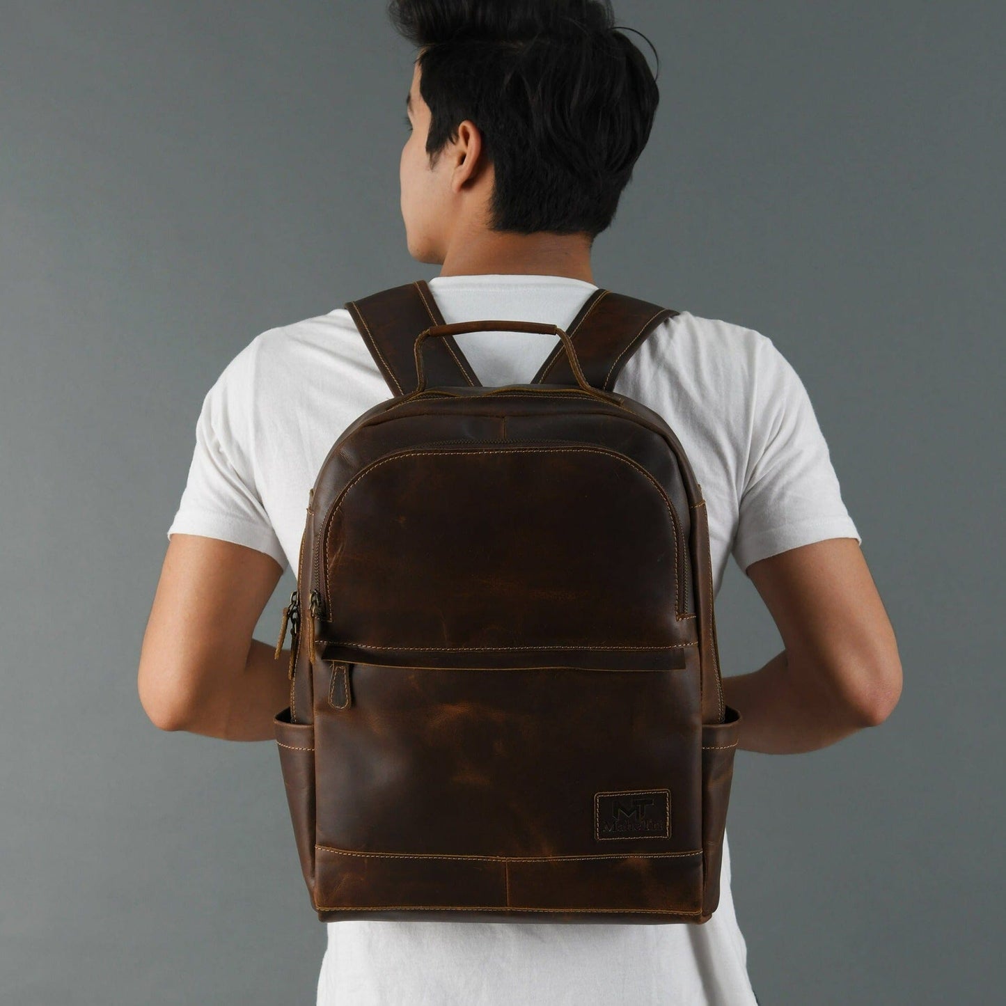 Leather Backpack