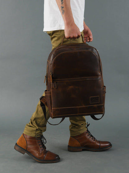 Leather Backpack