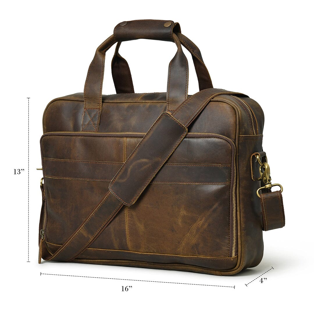 Leather Office Briefcase