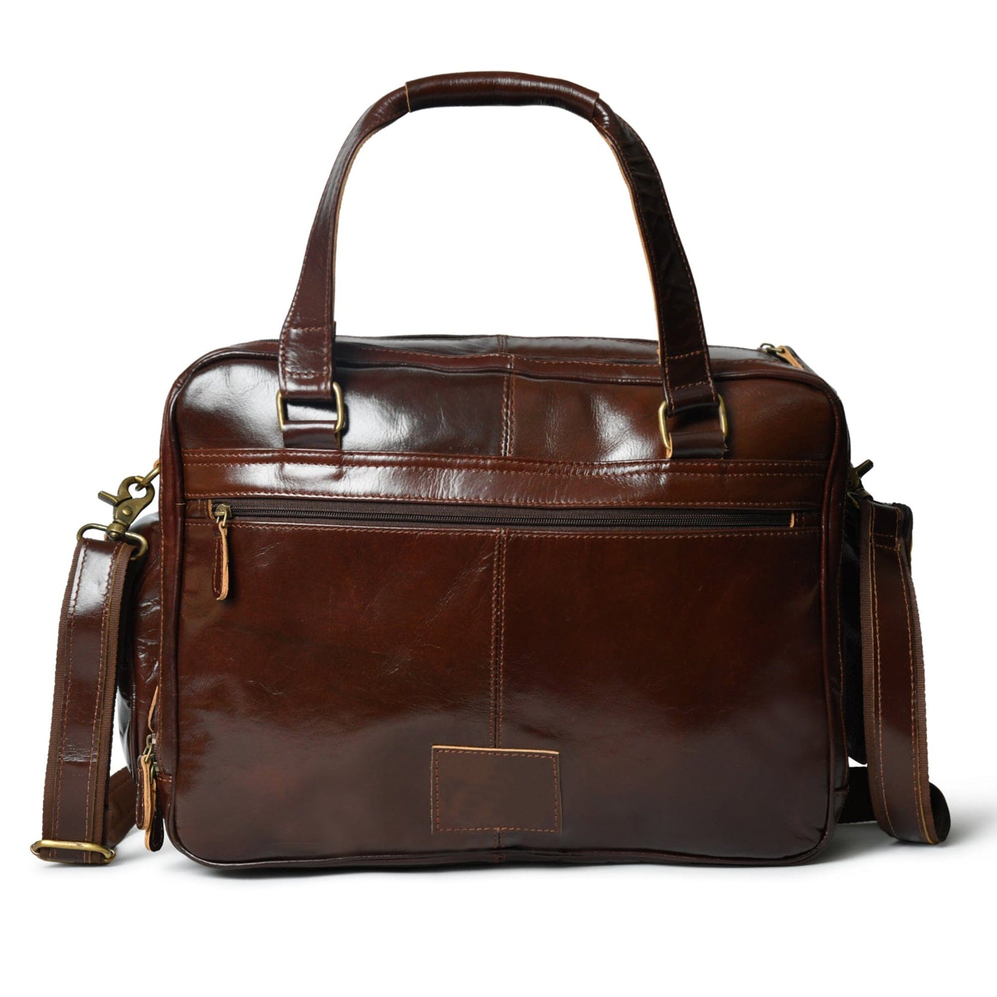 Leather Laptop Briefcase