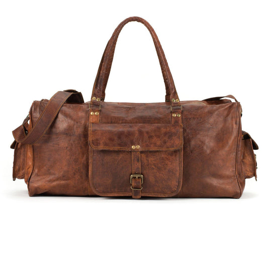 Portland Leather Duffle Travel Bag Classy Leather Bags 