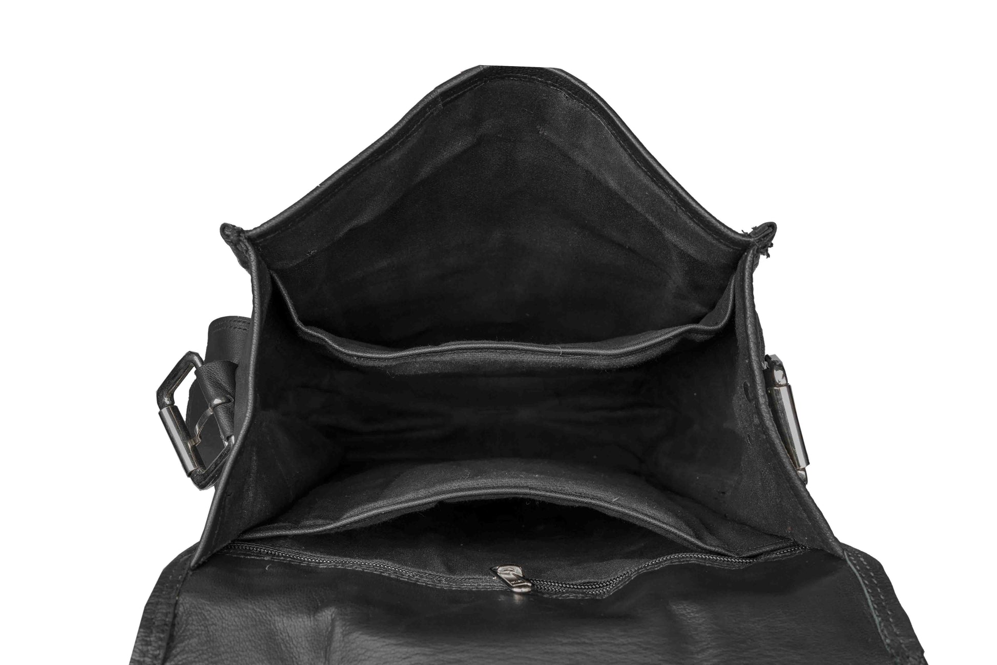 Black Leather Backpacks for women