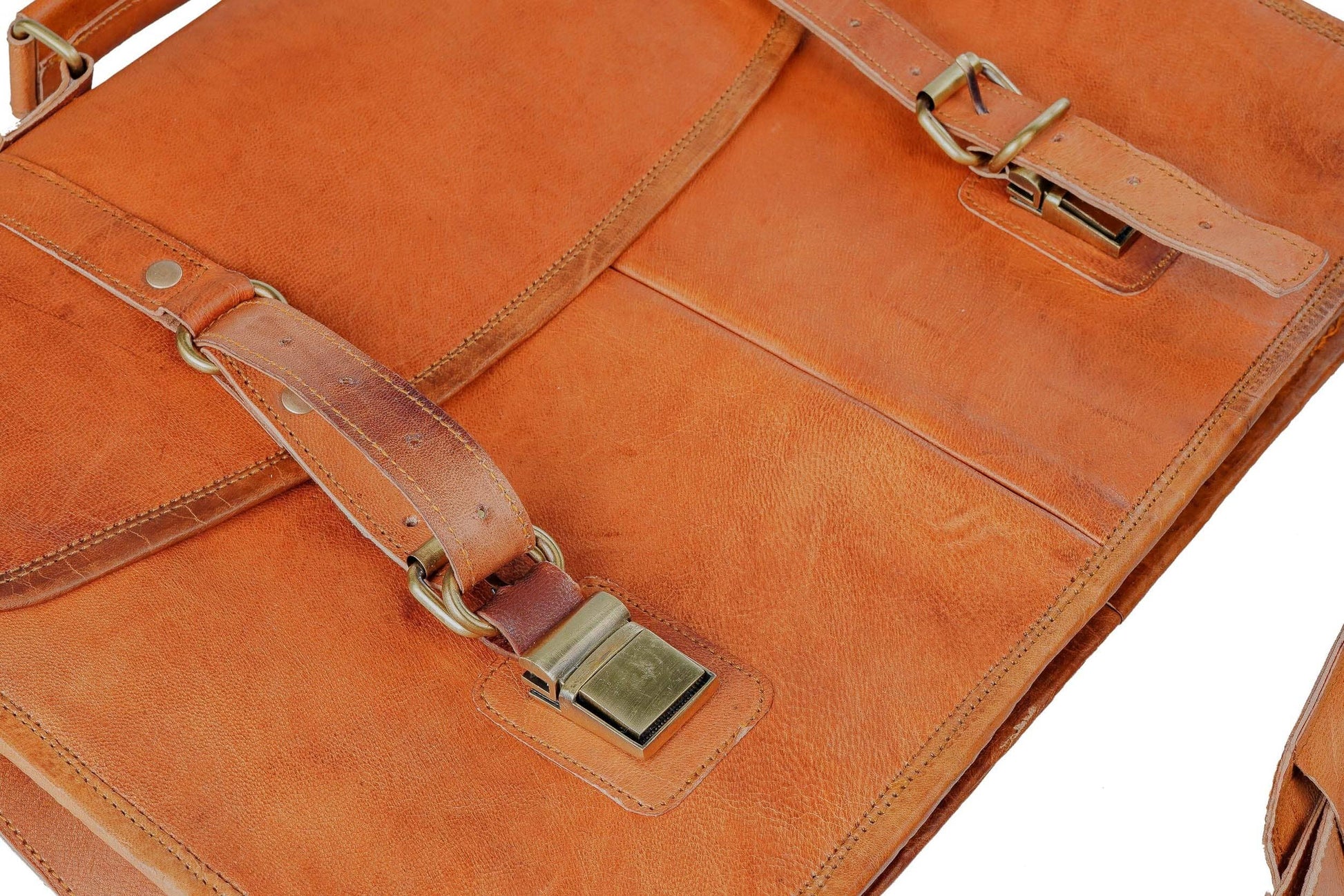 buy stylish  leather briefcase laptop  bag