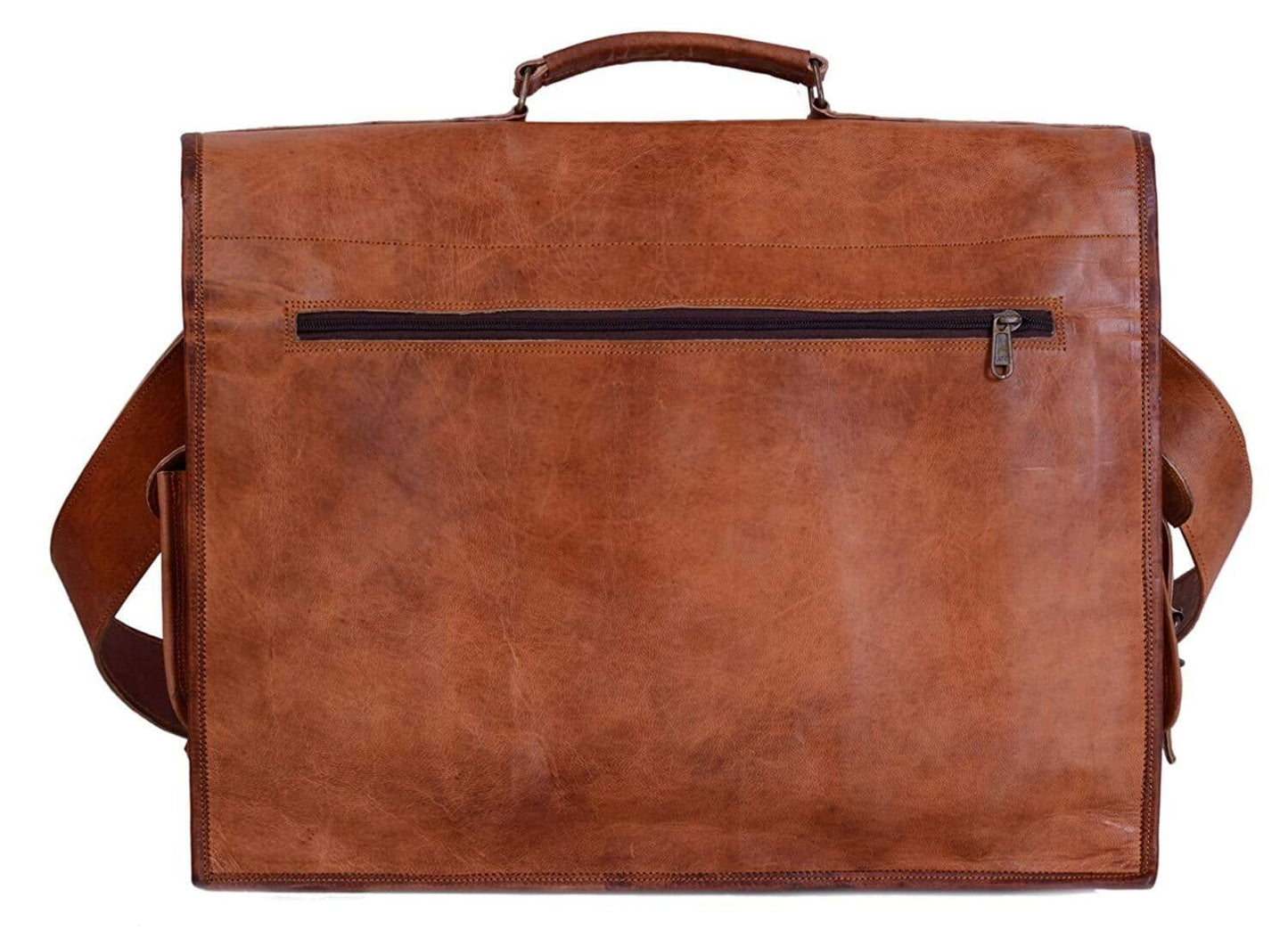 Classic Retro Vintage Large Leather Messenger Bag Classy Leather Bags 