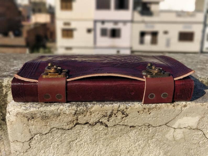 Shop Vintage Leather Journal from Classy Leather Bags