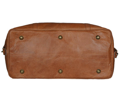 Chicago Leather Weekender Travel Bag