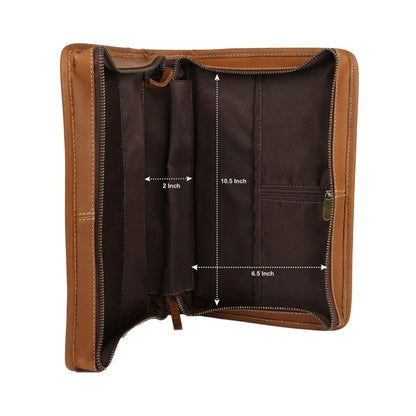 Classic Bible Leather Cover - Tan