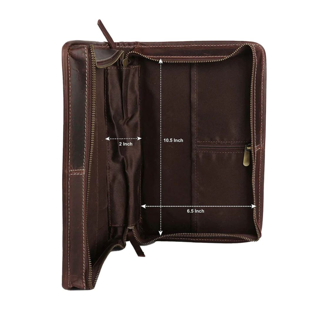 Classic Bible Leather Cover - Choco