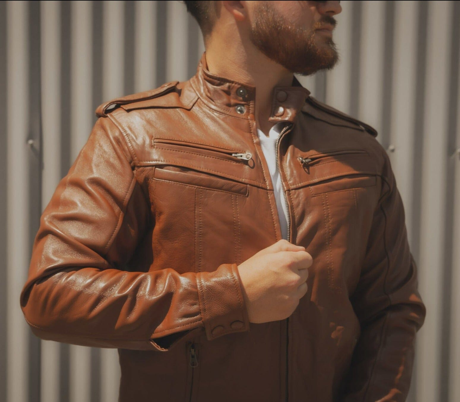 The Wilkinson Brown Leather Jacket