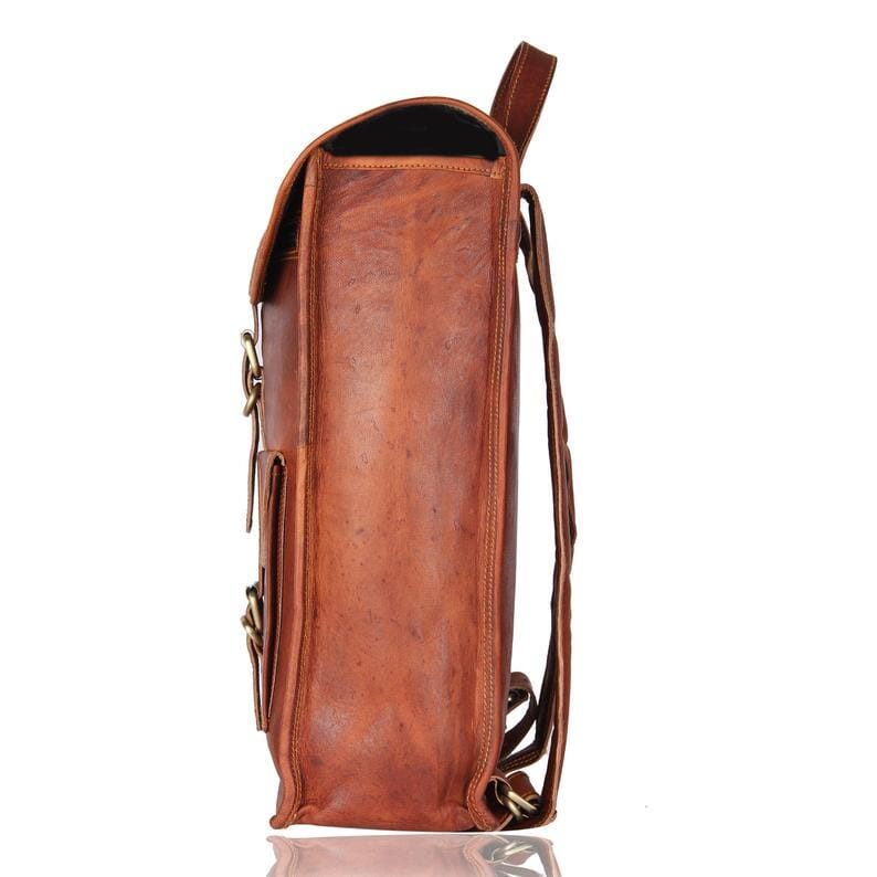 Shop Men Laptop Backpack from Classy Leather Bags