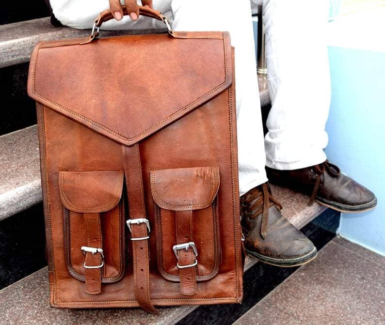 Shop Men's Laptop Backpack from Classy Leather Bags