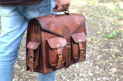 Leather Laptop Messenger Bag Classy Leather Bags 