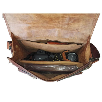 Shop Leather SLR Camera Bags Online from Classy Leather Bags